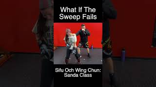 Sweep Got Stuck? Heres an answer| Sifu Och Wing Chun: Sanda | Lakeland, FL.