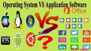 Operating System VS Application Software ? brief  Difference between by aman computer screenshot 4