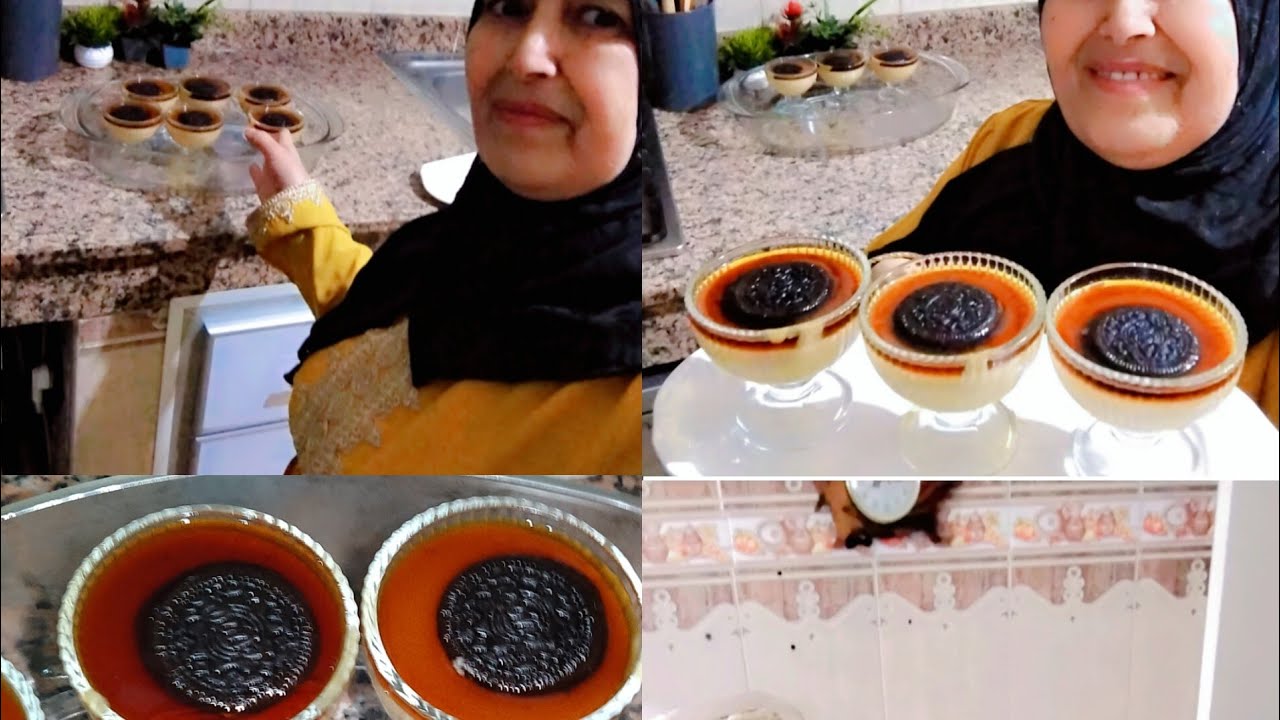 تبارك الله على👌💪 بنتي صوبات ليا شلاظة غزالة واحد👇 تحلية بنكهة كراميل والقهوة الله يحفظها ليا🍮