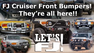 The Complete FJ Cruiser Front Bumper Compilation Video - They're All Here!