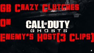 Crazy Clutches/Aces On Enemy Host (CoD: Ghosts GB MLG Variant S&D)