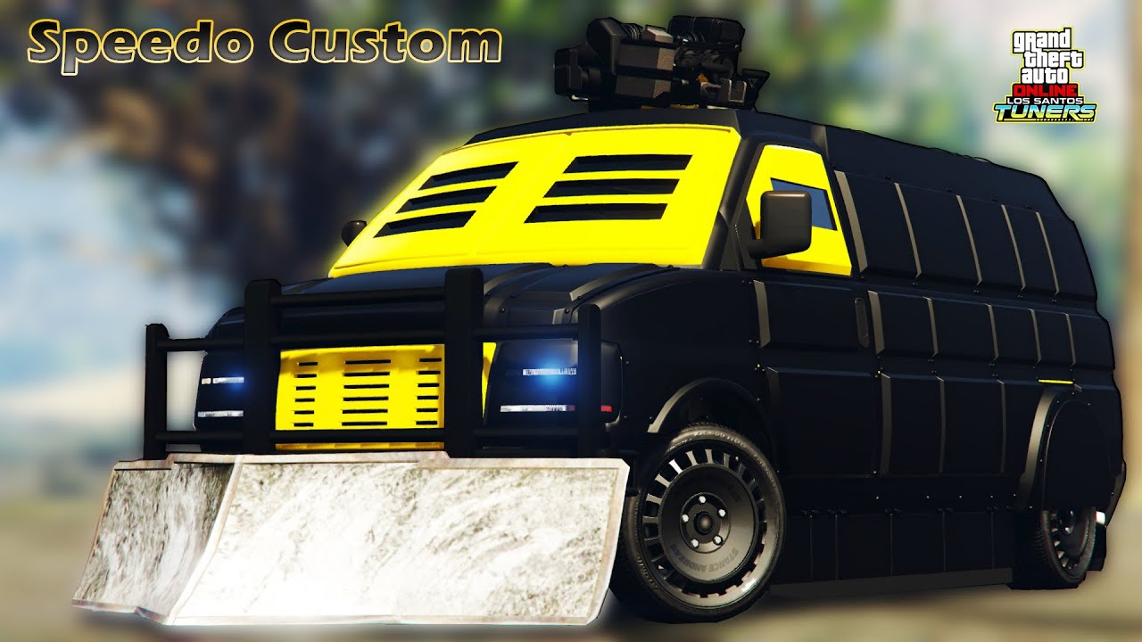 Speedo Custom Review and Customization GTA 5 Online FREE Armored VAN How to Buy it NEW!