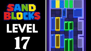 Sand Blocks: Drop Puzzle Level 17 Walkthrough 