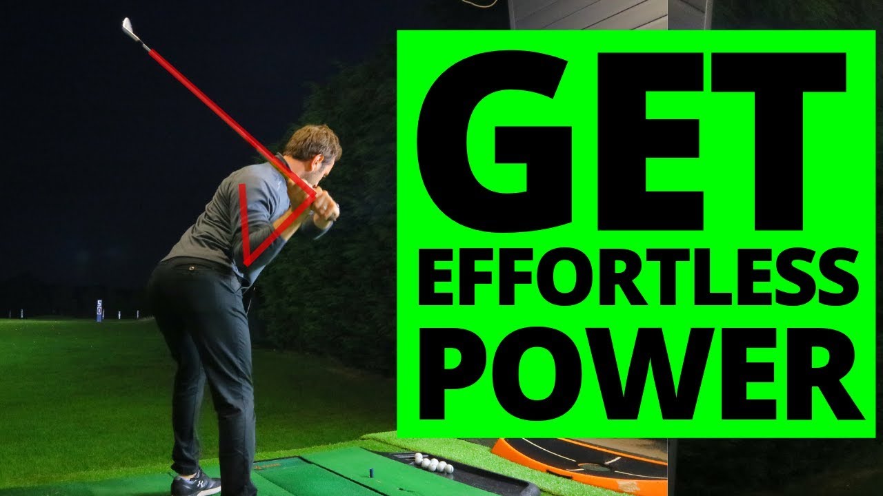 HOW TO GET EFFORTLESS POWER IN YOUR GOLF SWING YouTube