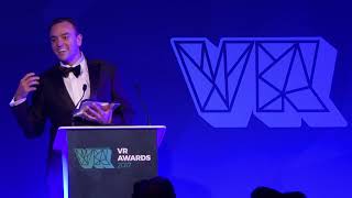 Best use of VR in Education and Training Winner 2017 acceptance speech screenshot 4