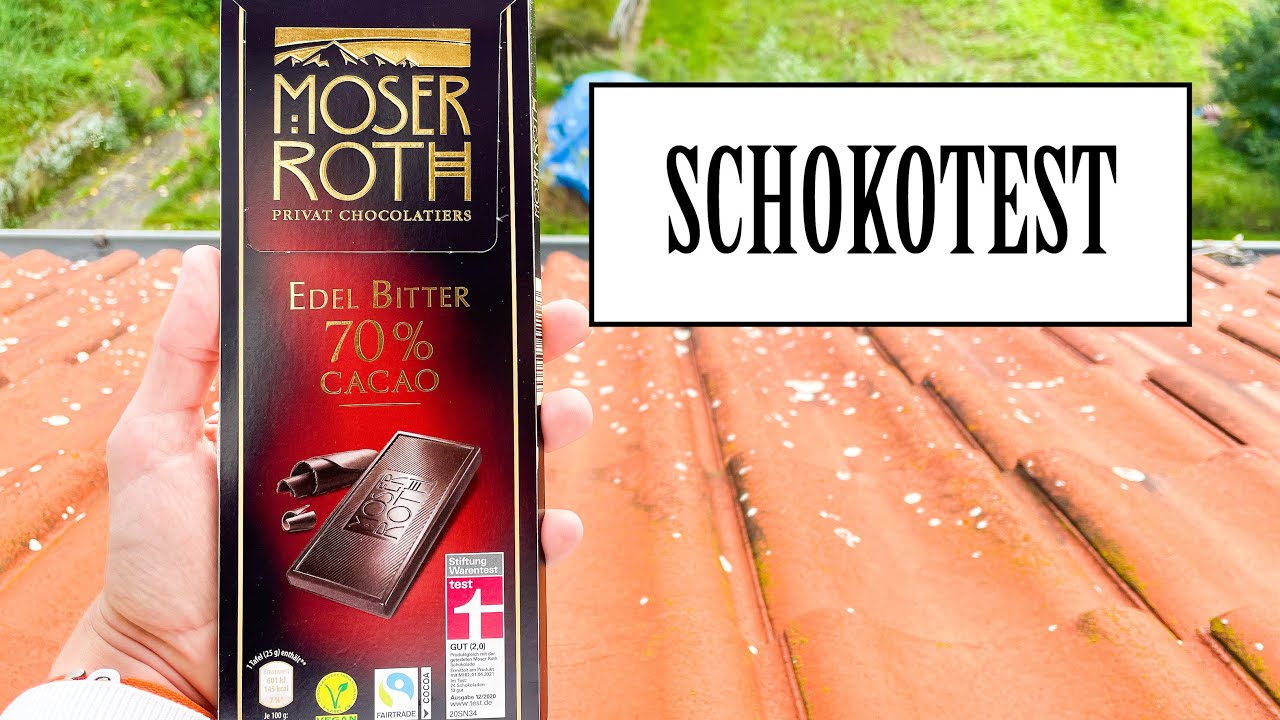 Moser Roth - Edel Bitter (70% Cacao) | SCHOKOTEST - YouTube