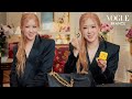 Que contient le sac de ros des blackpink   vogue france