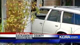 Car Crashes Into Sacramento County Home