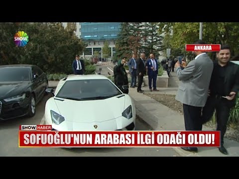 Sofuoğlu'nun arabası ilgi odağı oldu!