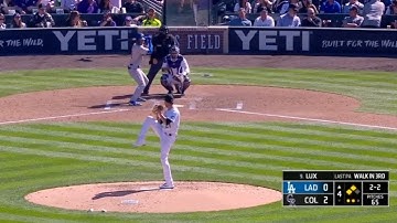 Dodgers vs Rockies Opening Day Highlights | April 8, 2022