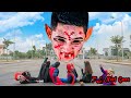 Superhero Nerf War: Spider Team SEAL X Warriors Nerf Guns Fight Criminal Group Battle w Dracula