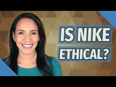 Video: Perché Nike non è etica?