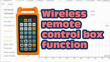Function of Operating handle for Fiber Laser Cutter | Remote Control handle Show