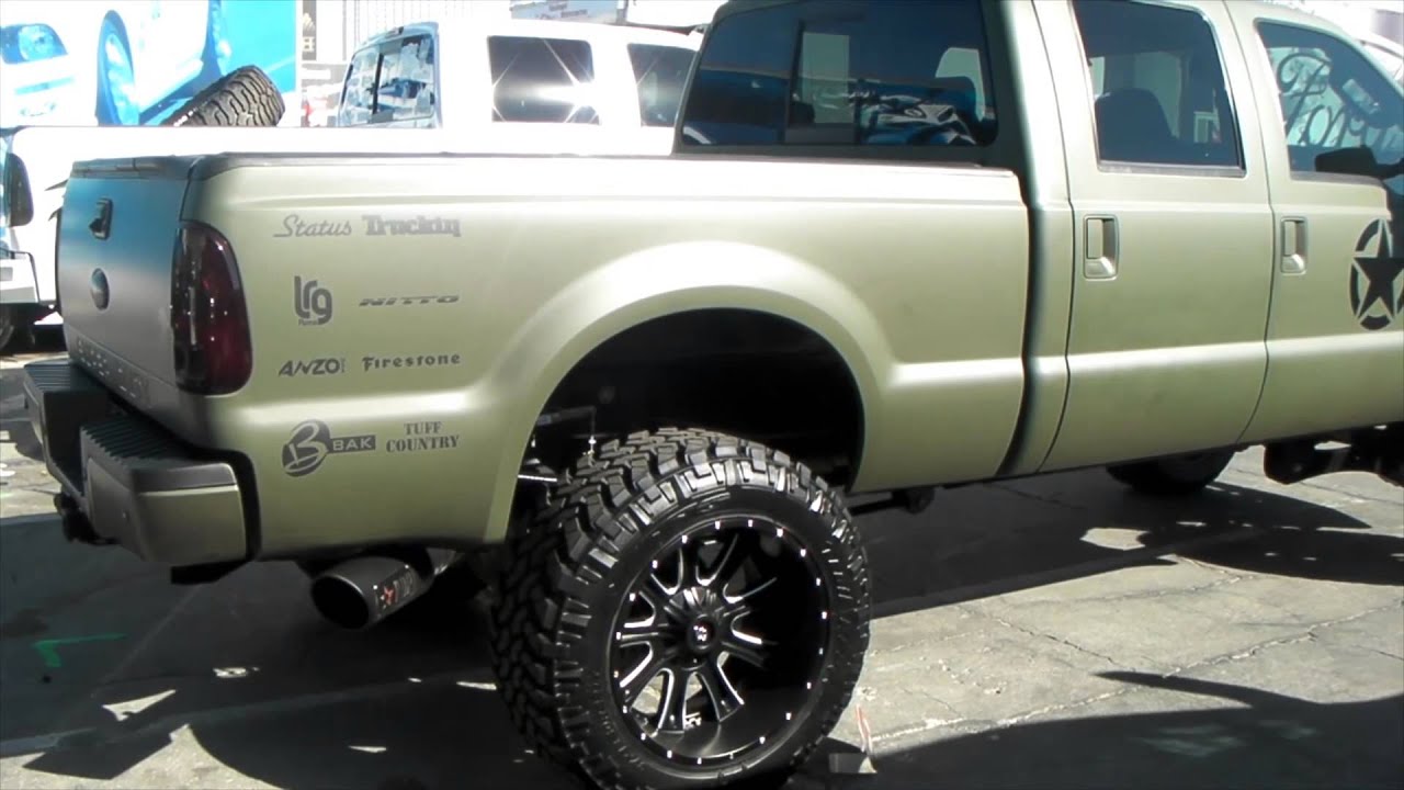 DUBSandTIRES.com 2011 Ford F 250 Review 22'' LRG Off Road Wheel with 37