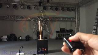 how to using the fireworks Sparkular machine