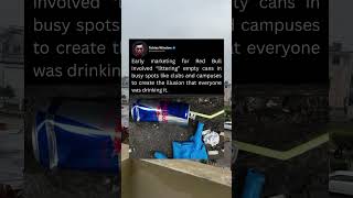 Early marketing forRed Bullinvolved