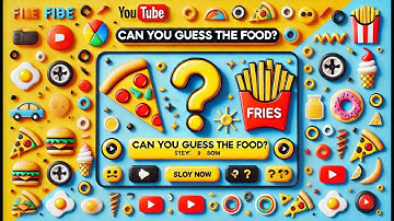 Guess the Food by Emoji Challenge! 🍔🍕 Can You Name All the Foods? Fun & Easy Quiz!