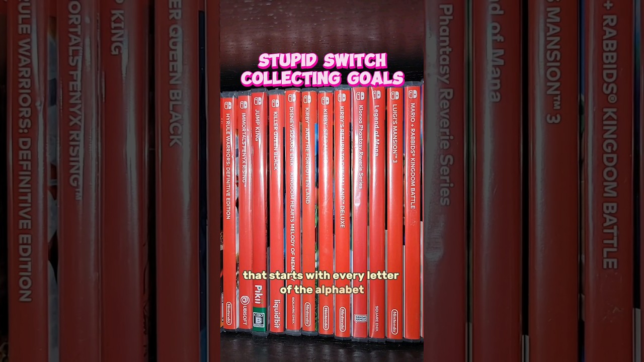 The dumbest collecting goal ever. 