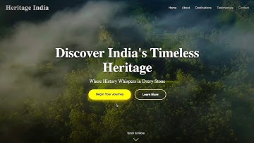 CODSOFT Internship Task 1 | Landing Page | Manasi Patil