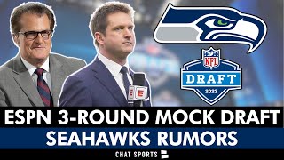 Seattle Seahawks 2023 NFL Mock Draft From ESPN: Mel Kiper Jr. & Todd McShay’s 3-Round Picks