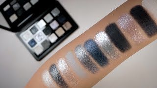 Natasha Denona Xenon Palette Finger & Brush Live Swatches