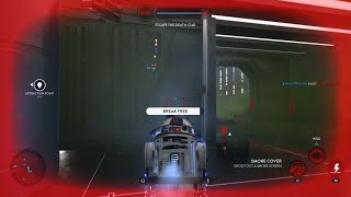 Star Wars Battlefront 1- R2-D2 Objective Plays + Cargo Match | Death Star Ft. Gilbertron4000