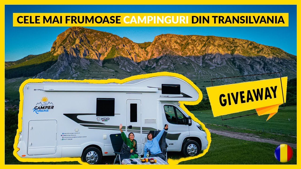 PRIMA DATA cu AUTORULOTA | 4 LOCURI DE CAMPING SENZATIONALE