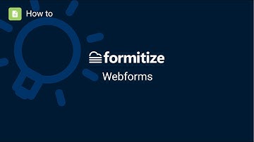Formitize Webforms