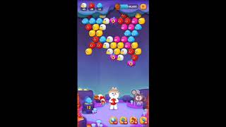 LINE バブル2 STAGE 1566 黄金コニー ×1.5 アイテムあり Golden Cony LINE BUBBLE 2