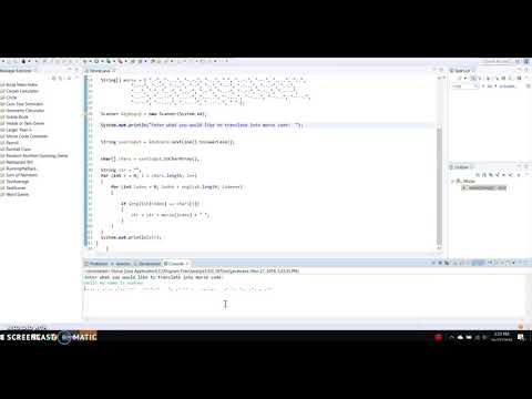 Chapter 8 Morse Code Translator