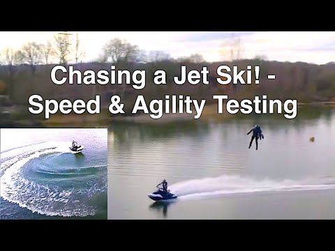 Chasing a Jet Ski! - Speed & Agility Testing