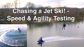 Chasing A Jet Ski - Speed & Agility Testing