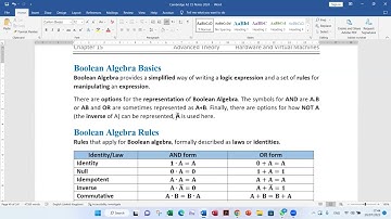 A2 CS Chapter 15 Part 3 Hardware and Virtual Machines