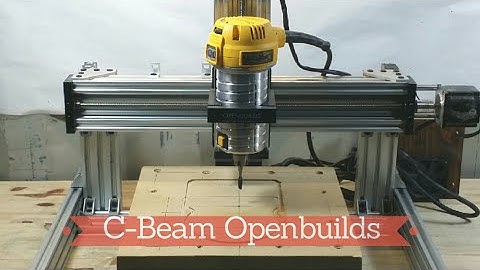 C-Beam CNC build using a TinyG v8 pt1 of 3