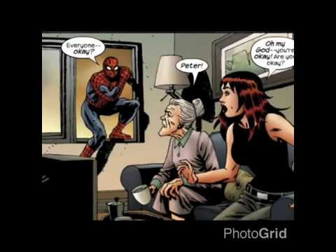 Marvel Zombies : Spider-Man effect Aunt May,May Jane, and Daredevil