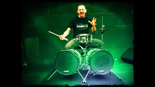 PRETTY COOL CROSS HAND TOM FILL - FREE DRUM LESSONS