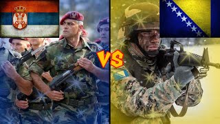 Serbia vs Bosnia military comparison 2024