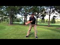 Hands in club out through impact