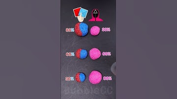 Guess the mixed color of squid game #colormixing #satisfying #squidgame2 #colormixing