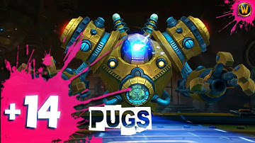 OPERATION MECHAGON WORKSHOP +14 PUG ROUTE ★ GUARDIAN DRUID TANK POV ★ TWW SEASON 2 M+