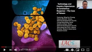 Technology and Country Experiences in Coronavirus Response - The Case of Taiwan-20200518