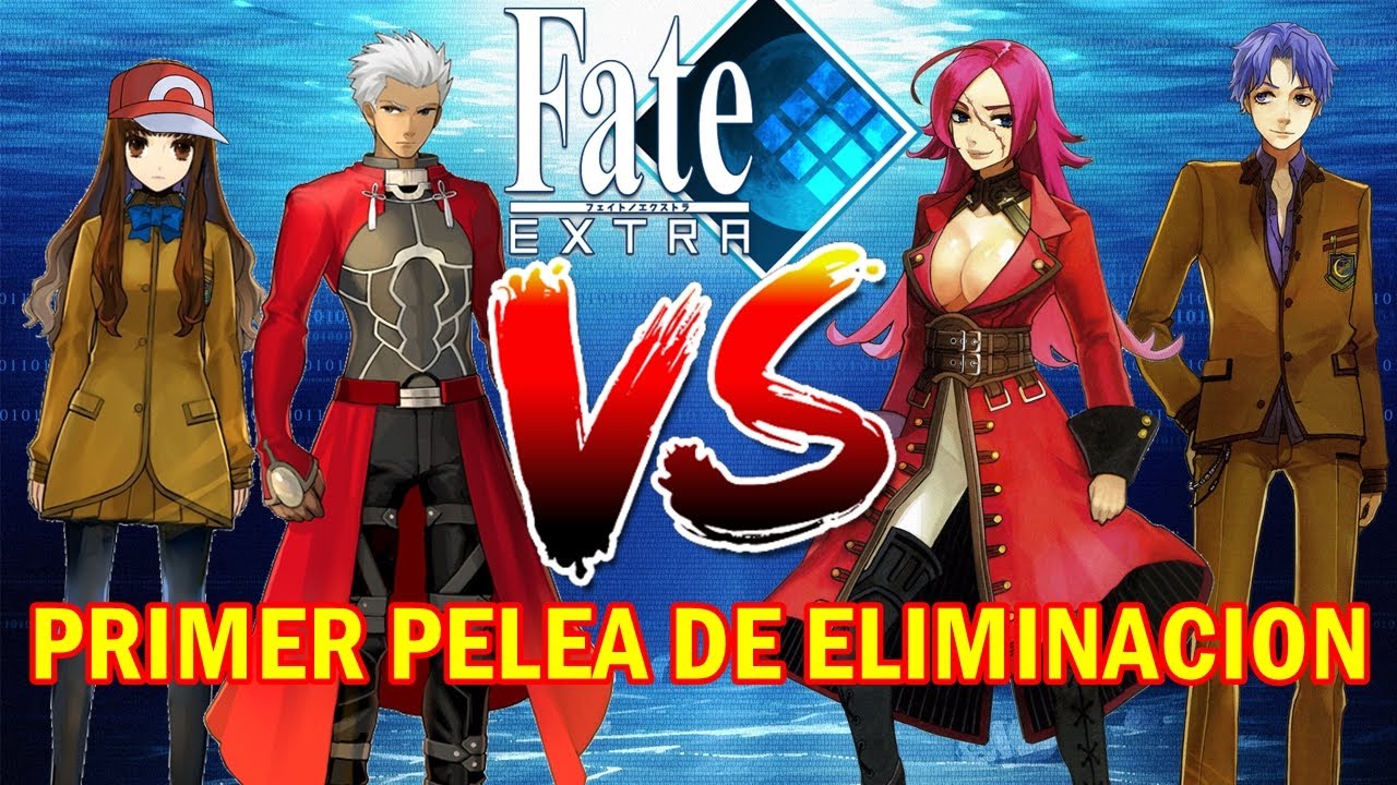 Fate/EXTRA Ruta Archer Cap#6-Primer Pelea de Eliminación VS Shinji y ...