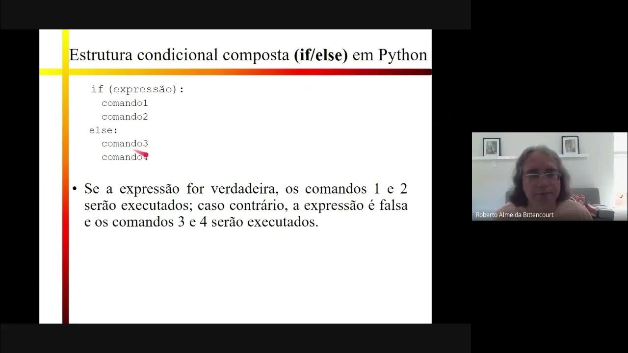 aula05c Estrutura condicional composta 7min - YouTube