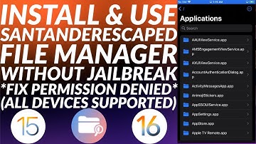 [UPDATED] Install SantanderEscaped iOS 15/16 without Jailbreak | All Devices Supported | Full Guide