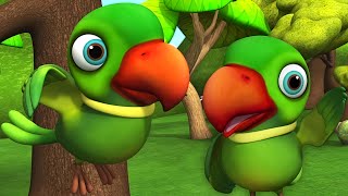 Main Tota Hare Rang Ka | Hindi Rhymes | मैं तोता मैं तोता | Hindi Rhymes For Kids | Baby Songs Hindi