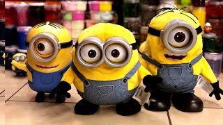 Funny Dancing Interactive Minions Tumbling Stuart, Talking Bob, Dancing Stuart