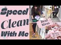 SPEED CLEANING & LAUNDRY MOTIVATION | SPEED CLEAN MY HOUSE WITH ME | MUMMY OF FOUR UK