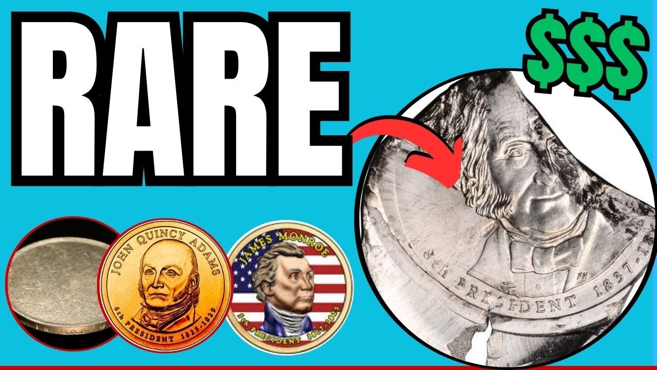 RARE 2008 Presidential Dollar Coins Worth Money - Price Guide