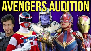 The AVENGERS Audition [FAN FILM] Marvel | Power Rangers