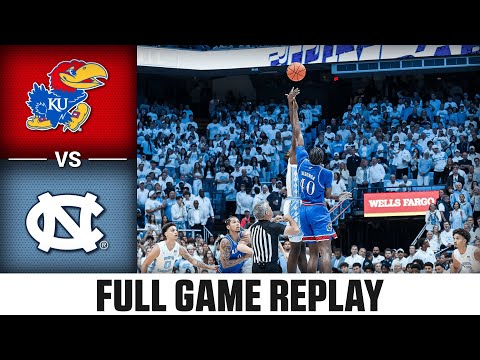 Kansas vs. North Carolina Full Game Replay | 2025-26ACC Men's Basketball